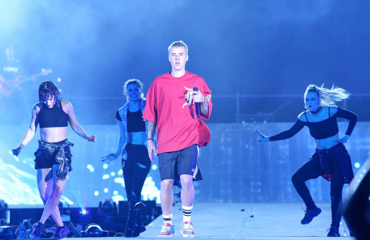 In Pictures How Justin Biebers India Concert Went Down